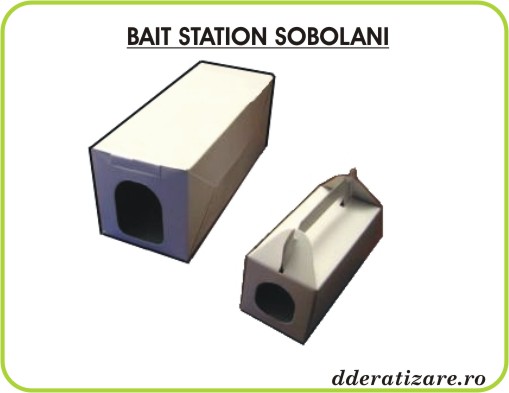Statii de intoxicare de carton - Bait Station anti sobolani