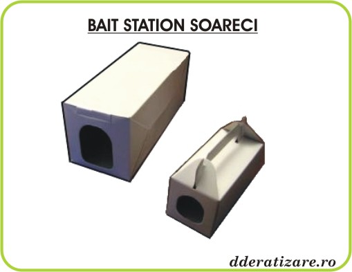 Statii de intoxicare din carton - Bait Station anti soareci