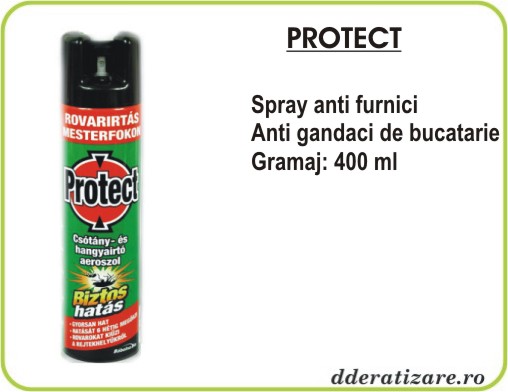 Spray anti gandaci si furnici - Protect