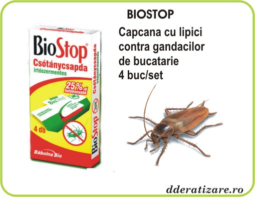 Capcana impotriva gandacilor de bucatarie - Biostop