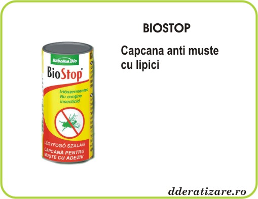 Banda cu lipici contra mustelor - Biostop