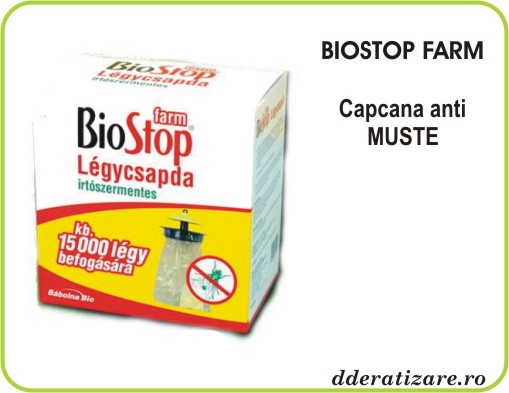 Capcana muste Biostop Farm