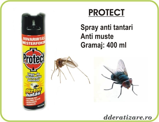 Spray contra mustelor si tantarilor - Protect 