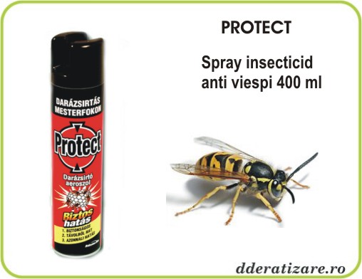 Spray aerosol in combaterea viespilor - Protect