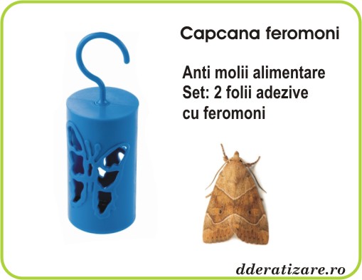 Capcana cu feromoni anti molii alimentare 