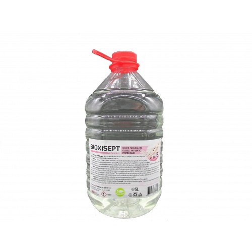 Bioxisept - Dezinfectant pentru maini, efect antiseptic, pet 5L