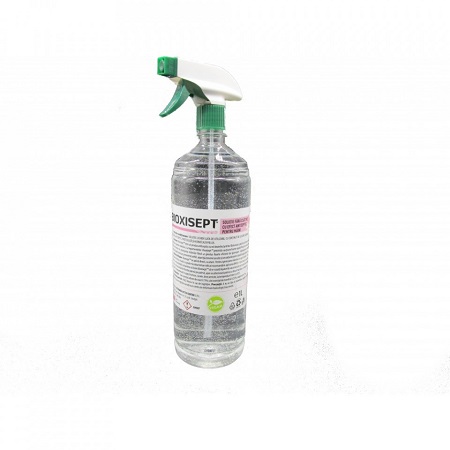 Bioxisept - Dezinfectant pentru maini, efect antiseptic, spray 1l