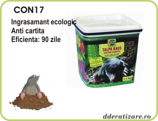  Ingrasamant organic azotat anti cartite si soareci de camp - CON17 (1,2 kg)