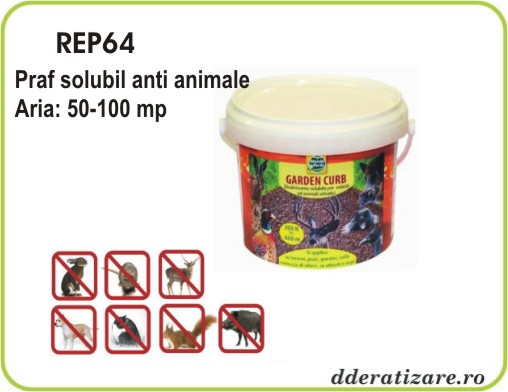 Praf solubil anti caini si pisici - REP 64 (900 gr)