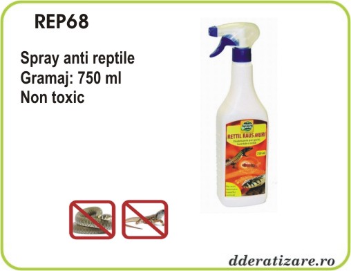  Spray anti soparle, serpi, gusteri - REP68 (750 ml)