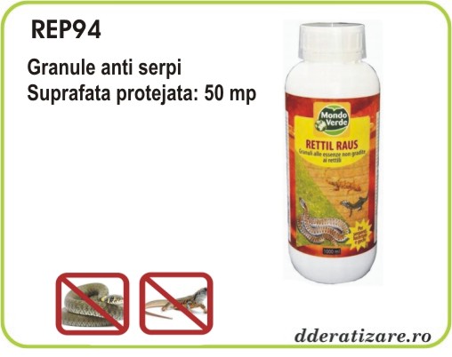 Granule naturale anti serpi, soparle, gusteri - REP94 (1000 ml)